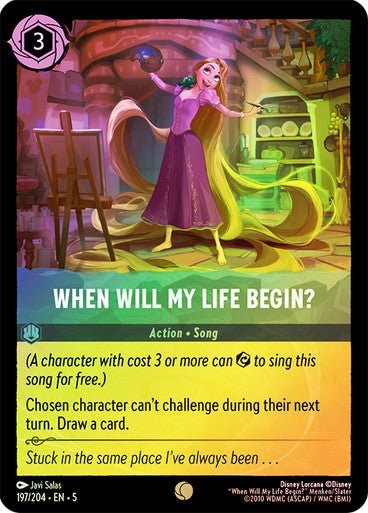 When Will My Life Begin? (Cold Foil ) - Con T de Tlacuache - Ravensburger