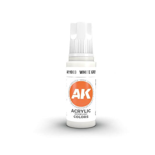 White Grey 17Ml | Ak Interactive - Con T de Tlacuache - AK Interactive