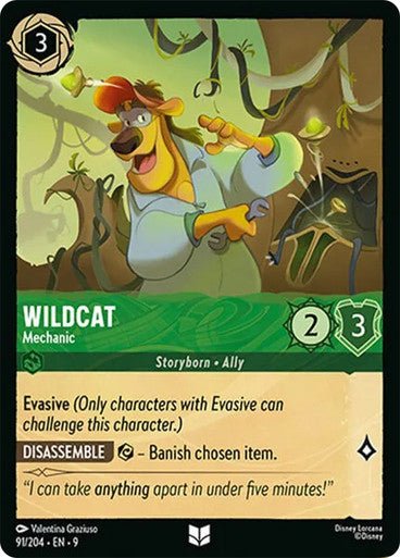 Wildcat - Mechanic (Non - foil) - Con T de Tlacuache - Ravensburger