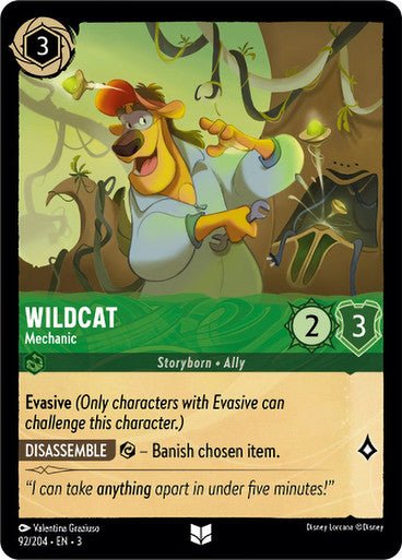 Wildcat - Mechanic (Non - foil) - Con T de Tlacuache - Ravensburger