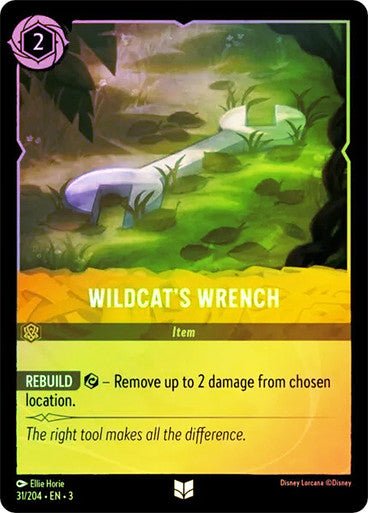 Wildcat's Wrench (Cold Foil) - Con T de Tlacuache - Ravensburger