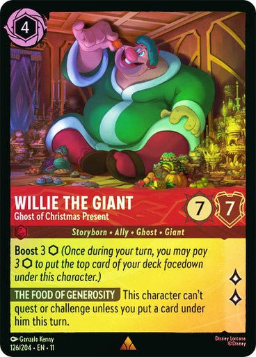 Willie the Giant (Cold Foil) | Ravensburger - Con T de Tlacuache - Ravensburger