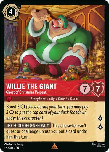 Willie the Giant (Non - foil) | Ravensburger - Con T de Tlacuache - Ravensburger