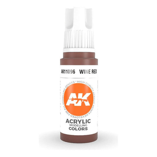 Wine Red 17Ml | Ak Interactive - Con T de Tlacuache - AK Interactive