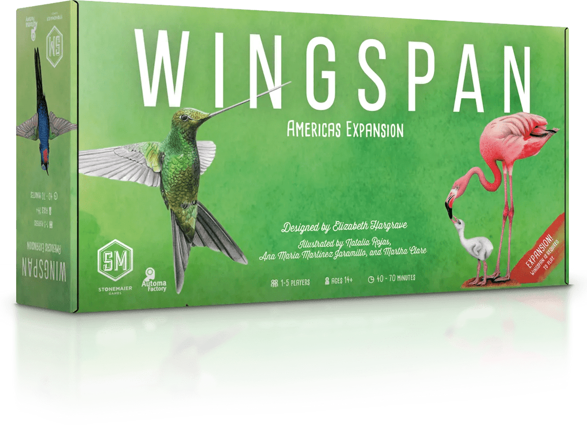 Wingspan Americas Expansion - Con T de Tlacuache - Stonemaier