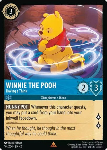 Winnie the Pooh - Having a Think (Non - foil) - Con T de Tlacuache - Ravensburger