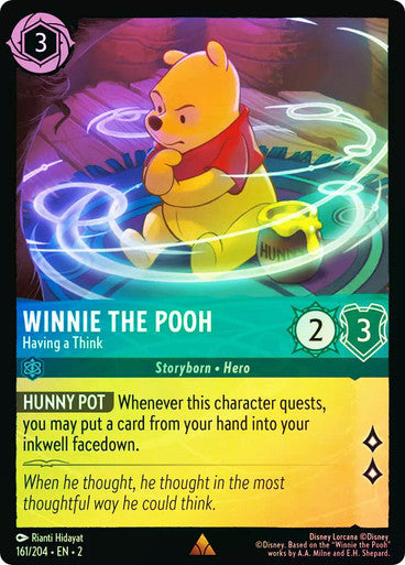 Winnie the Pooh - Having a Think (Cold Foil)