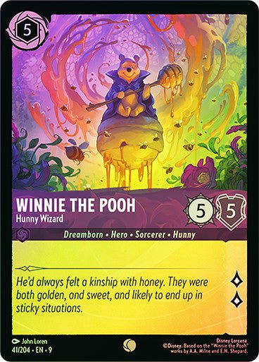 Winnie the Pooh - Hunny Wizard (Cold Foil) - Con T de Tlacuache - Ravensburger