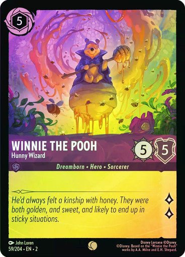 Winnie the Pooh - Hunny Wizard (Cold Foil) - Con T de Tlacuache - Ravensburger