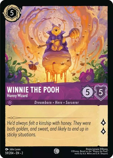 Winnie the Pooh - Hunny Wizard (Non - foil) - Con T de Tlacuache - Ravensburger