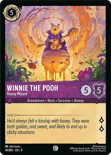 Winnie the Pooh - Hunny Wizard (Non - foil) - Con T de Tlacuache - Ravensburger