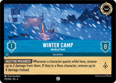 Winter Camp - Medical Tent ( Non - foil ) | Ravesburger - Con T de Tlacuache - Ravensburger
