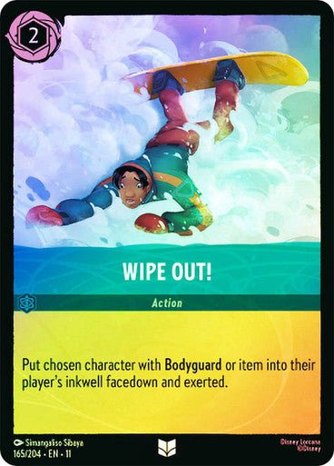 Wipe Out! (Cold Foil) | Ravensburger - Con T de Tlacuache - Ravensburger