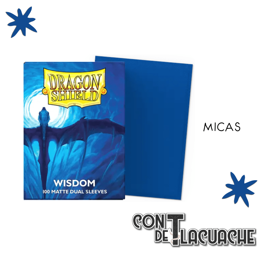 Wisdom Matte Dual Standard 100pz | Dragon Shield - Con T de Tlacuache - Dragonshield