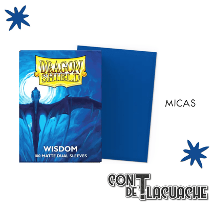 Wisdom Matte Dual Standard 100pz | Dragon Shield - Con T de Tlacuache - Dragonshield