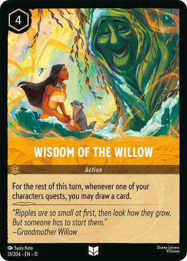 Wisdom of the Willow (Non - foil) | Ravensburger - Con T de Tlacuache - Ravensburger