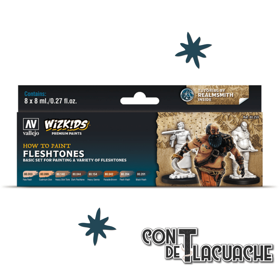 WizKids Premium Fleshtones | Vallejo - Con T de Tlacuache - Vallejo