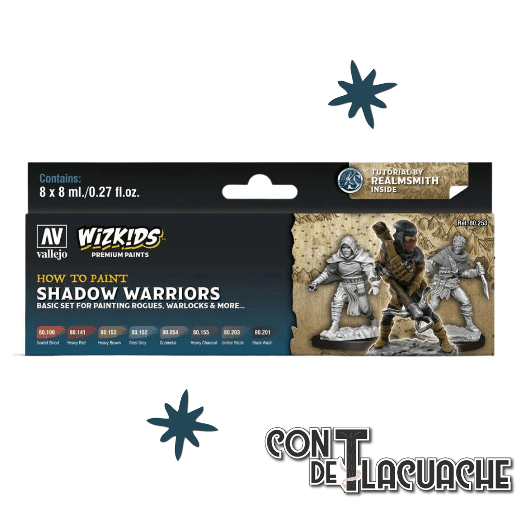 WizKids Premium Shadow Warriors | Vallejo - Con T de Tlacuache - Vallejo