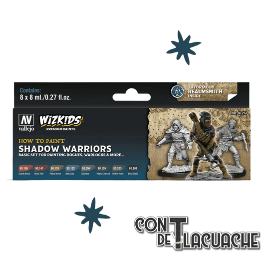 WizKids Premium Shadow Warriors | Vallejo - Con T de Tlacuache - Vallejo
