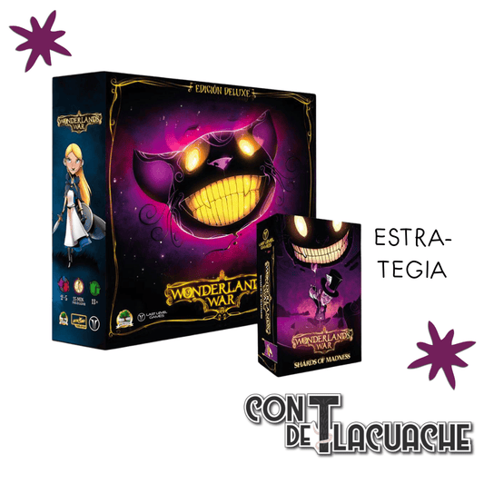 Wonderlands War Edición Deluxe con expansión Shards of Madness | Last Level Games - Con T de Tlacuache - Con T de Tlacuache
