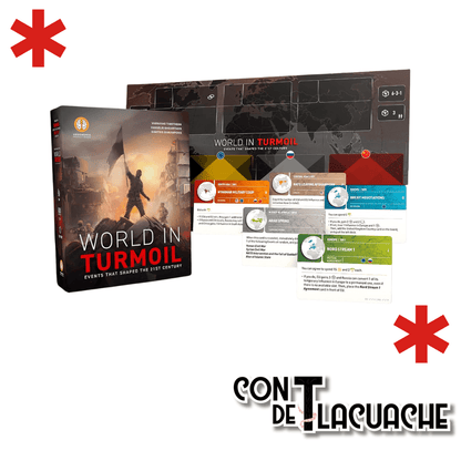 World Order World in Turmoil Expansion - Con T de Tlacuache - Hegemonic Project Games