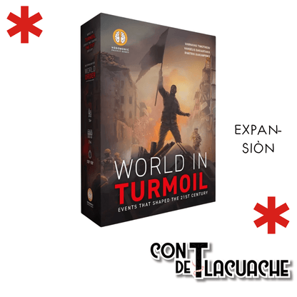 World Order World in Turmoil Expansion - Con T de Tlacuache - Hegemonic Project Games