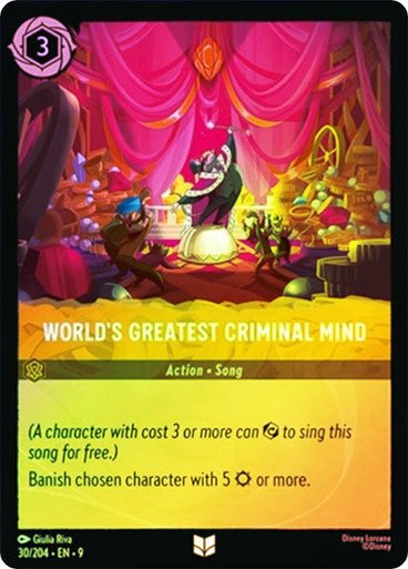 World's Greatest Criminal Mind (Cold Foil) - Con T de Tlacuache - Ravensburger