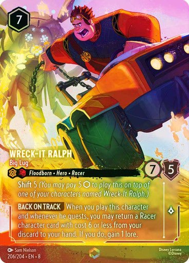 Wreck - It Ralph - Big Lug (Inkwash Foil) - Con T de Tlacuache - Ravensburger