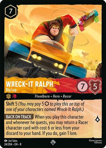Wreck - It Ralph - Big Lug (Non - foil) - Con T de Tlacuache - Ravensburger