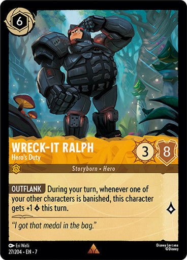 Wreck - It Ralph - Hero's Duty (Non - foil) - Con T de Tlacuache - Ravensburger