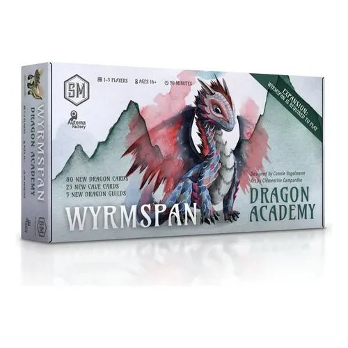 Wyrmspan Dragon Academy Expansion - Con T de Tlacuache - Stonemaier
