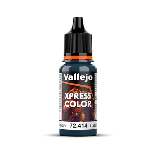 Xpress Color Caribbean Turquoise 18ml (72414) | Vallejo - Con T de Tlacuache - Vallejo