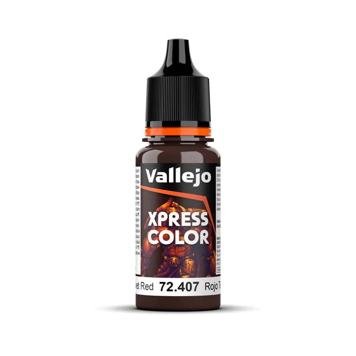 Xpress Color Velvet Red 18ml (72407) | Vallejo - Con T de Tlacuache - Vallejo
