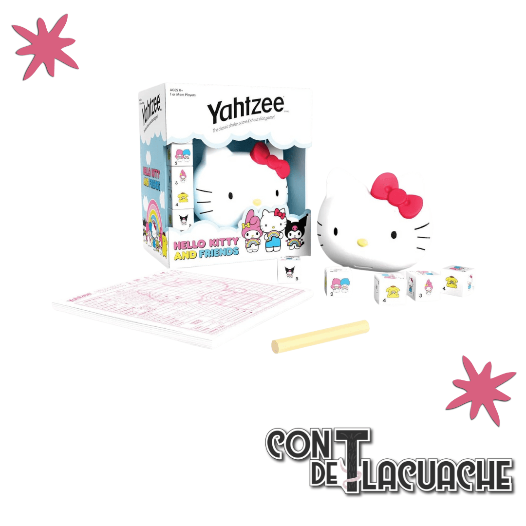 YAHTZEE HELLO KITTY | USAopoly - Con T de Tlacuache - USApoly