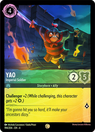 Yao - Imperial Soldier ( Cold Foil ) | Ravesburger