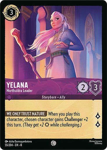 Yelana - Northuldra Leader (Non - foil) - Con T de Tlacuache - Ravensburger