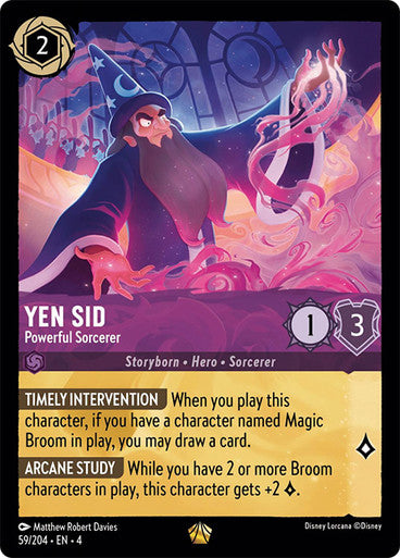 Yen Sid - Powerful Sorcerer ( Non-foil ) | Ravesburger