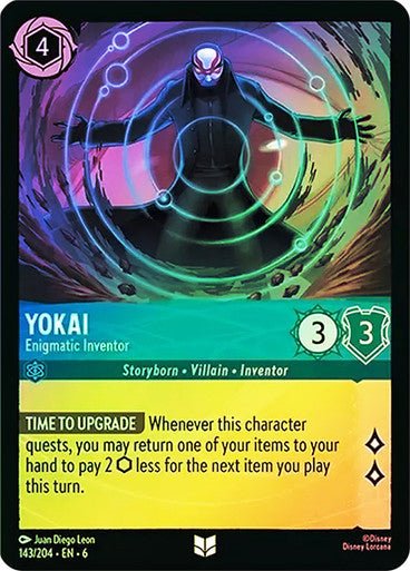 Yokai - Enigmatic Inventor ( Cold Foil ) - Con T de Tlacuache - Ravensburger