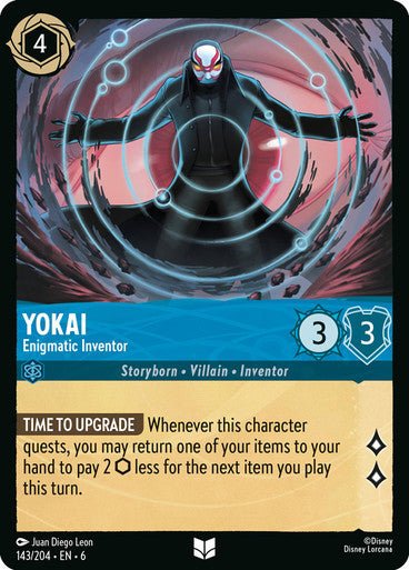 Yokai - Enigmatic Inventor ( Non - foil ) - Con T de Tlacuache - Ravensburger