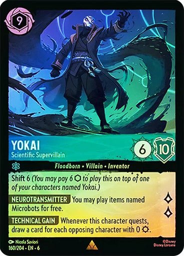 Yokai - Scientific Supervillain ( Cold Foil ) - Con T de Tlacuache - Ravensburger