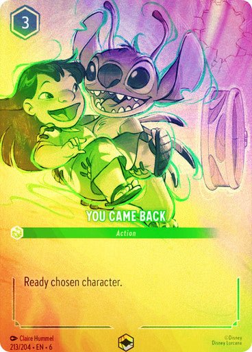 You Came Back ( Inkwash Foil ) - Con T de Tlacuache - Ravensburger