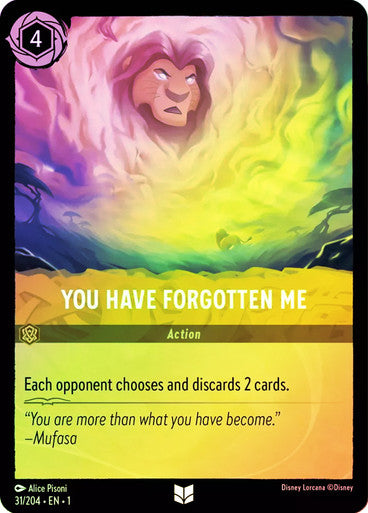 You Have Forgotten Me ( Cold Foil )