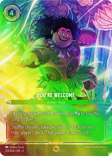 You're Welcome (Enchanted) - Con T de Tlacuache - Con T de Tlacuache