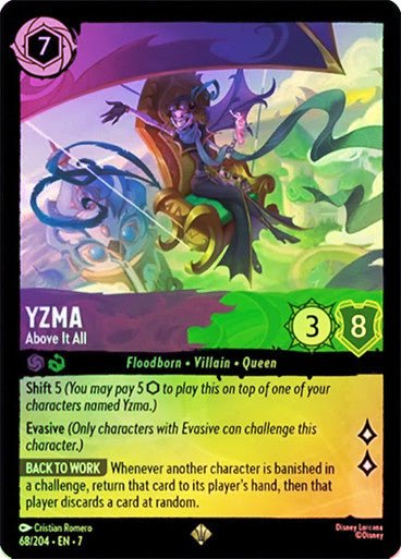 Yzma - Above It All (Cold Foil) - Con T de Tlacuache - Ravensburger