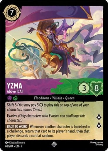 Yzma - Above It All (Non - foil) - Con T de Tlacuache - Ravensburger