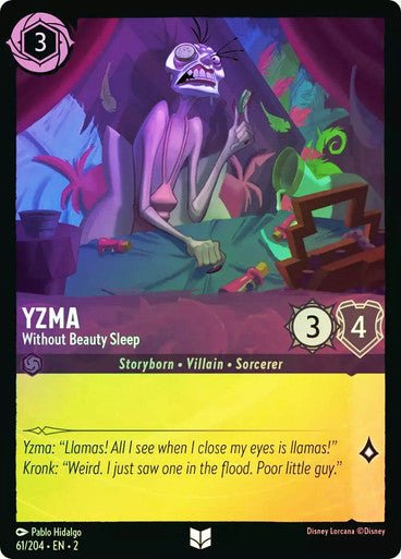 Yzma - Without Beauty Sleep (Cold Foil) - Con T de Tlacuache - Ravensburger