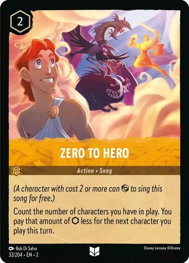 Zero to Hero (Non - foil) - Con T de Tlacuache - Ravensburger