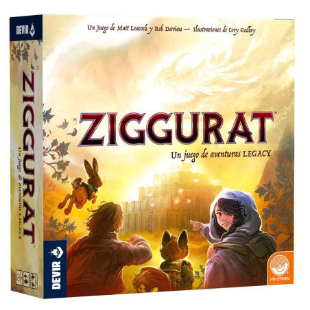 Ziggurat juego en caja de Devir