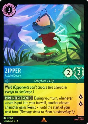 Zipper - Astute Decoy ( Cold Foil ) - Con T de Tlacuache - Ravensburger