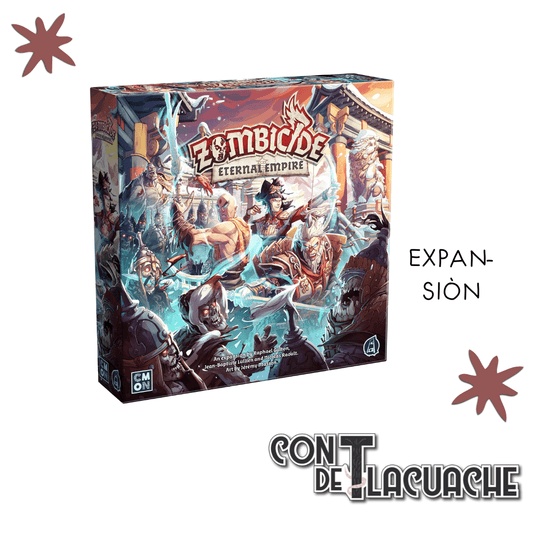 Zombicide White Death Eternal Empire | CMON - Con T de Tlacuache - CMON